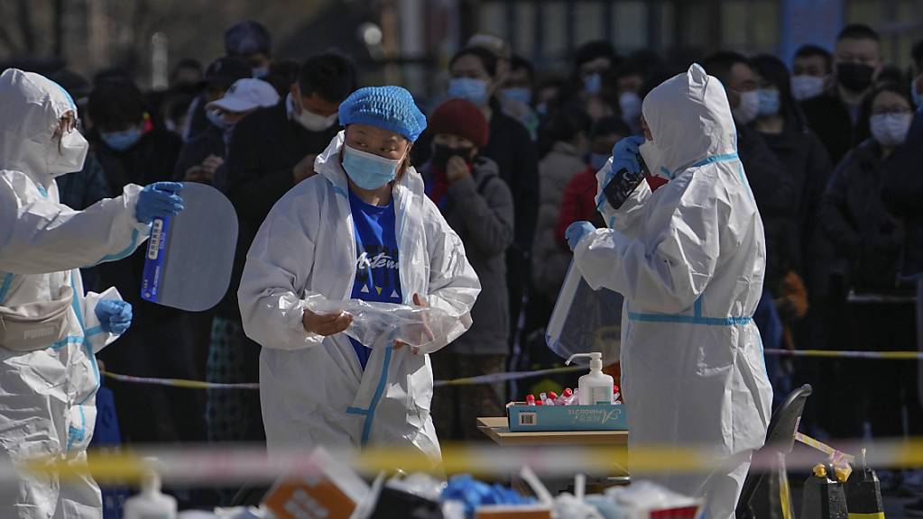 In Shanghai hat der jüngste Ausbruch des Coronavirus drei Todesopfer gefordert. (Archivbild)