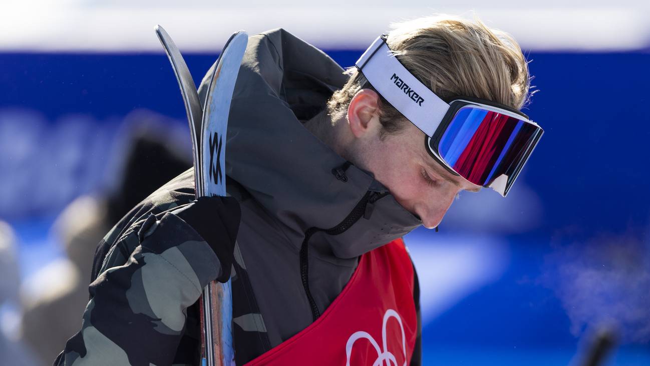 Andri Ragettli verpasst es, sein Comeback mit einer Olympia-Medaille zu krönen.