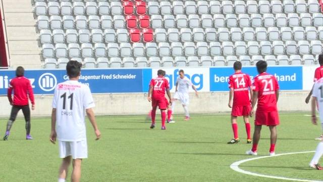 FC Thun trainiert mit Asylbewerbern