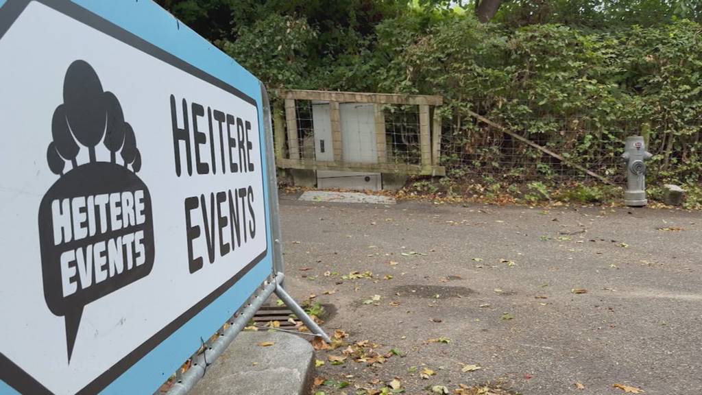 Die besten Plätze: Auf dem Zeltplatz beim Heitere Open Air wird schon früh am Morgen das Zuhause für die nächsten Tage eingerichtet