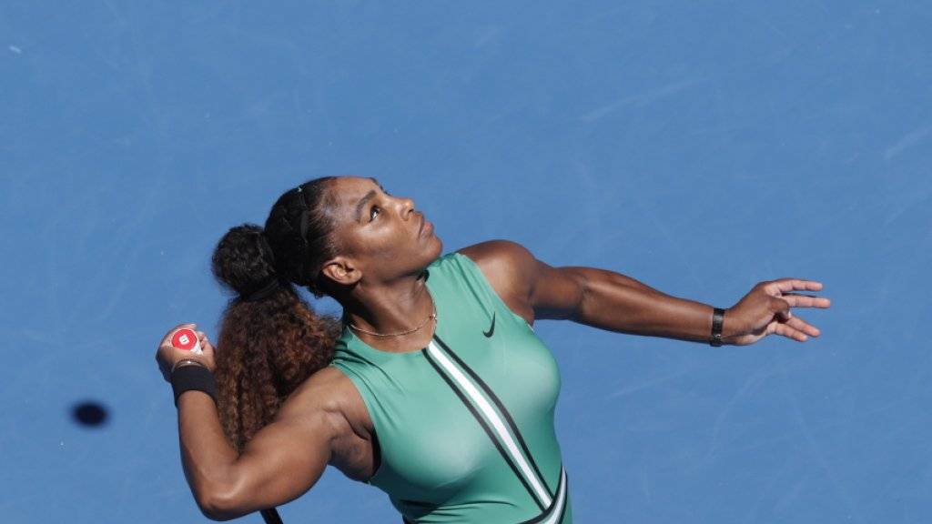 Dominierte in all ihren bisherigen Matches in Melbourne: Serena Williams