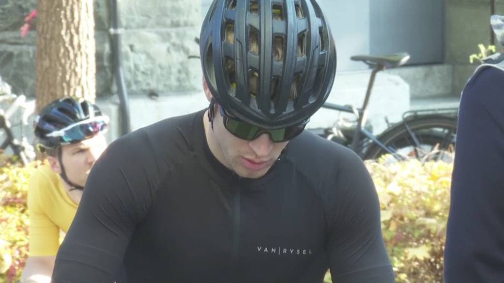 Spezielles Velorennen in Stadt Luzern