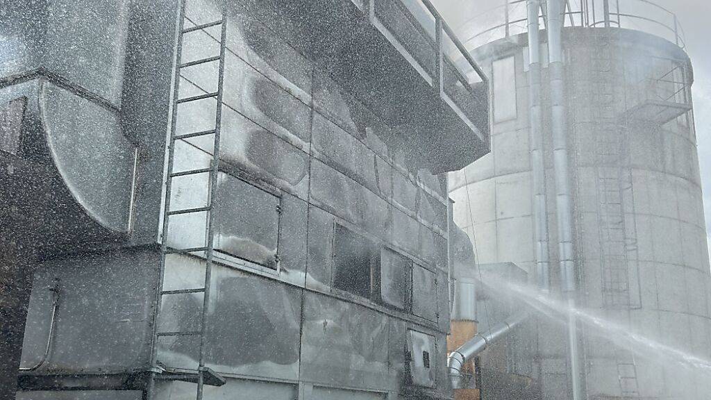 Der Brand in Buhwil verursachte einen Sachschaden von mehreren hunderttausend Franken.