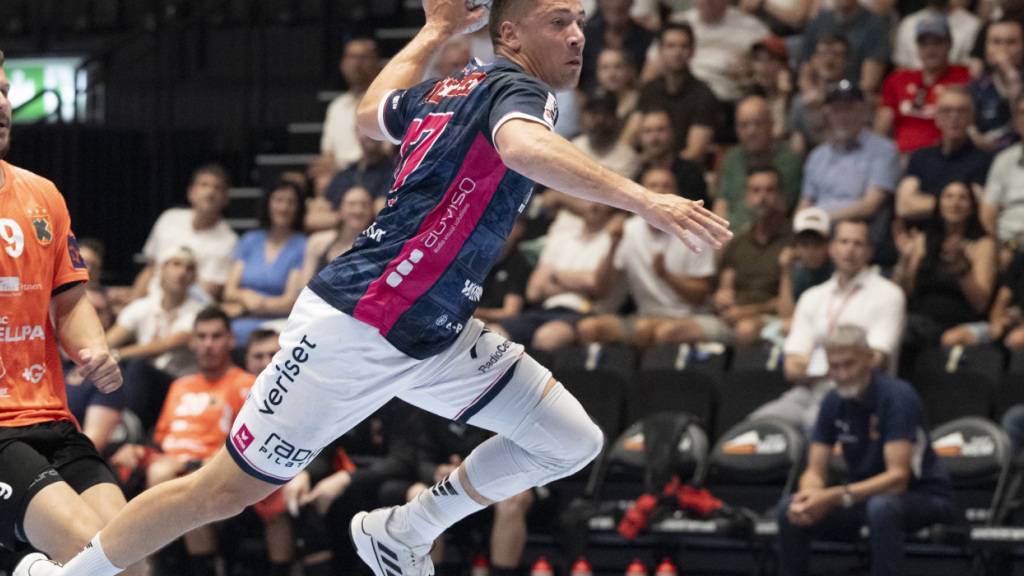 Kriens-Luzerns Jerome Müller beim Abschluss