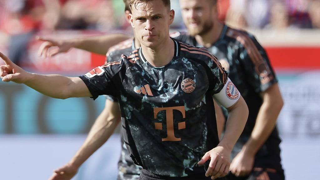 Joshua Kimmich traf zum Endstand für Bayern München