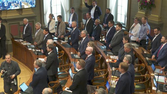 St.Galler Parlament in neuer Zusammensetzung