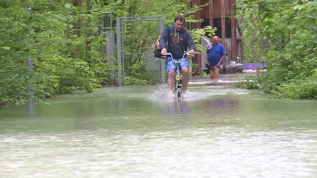 Hochwasser-Gefahr