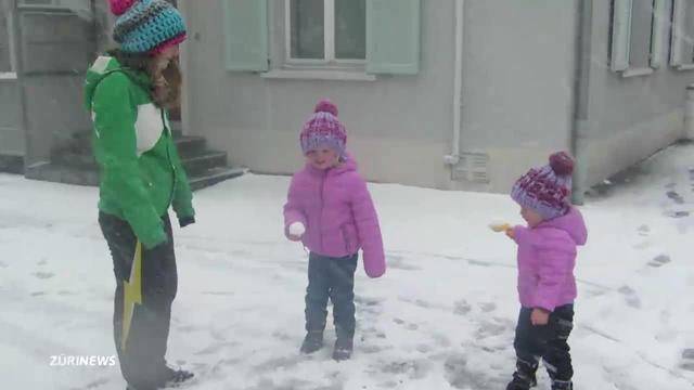 Freude über ersten Wintergruss