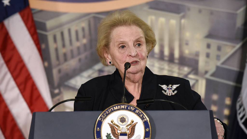 Madeleine Albright starb am Mittwoch im Alter von 84 Jahren infolge eines Krebsleidens.