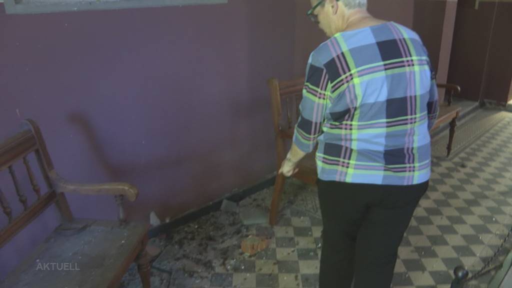 Vandalenakt: Bei der Ludwigskapelle in Turgi wurden historische Fensterscheiben zerstört