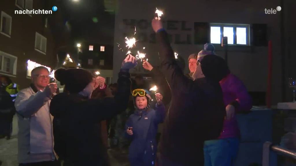 Silvesterschlittlen in Hospental