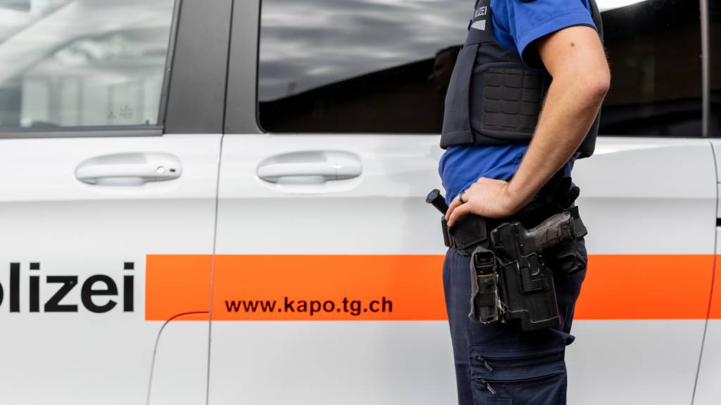 Ein Mann fiel in Hauptwil TG von der Leiter. Die Kantonspolizei Thurgau klärt den Unfallhergang ab. (Symbolbild)