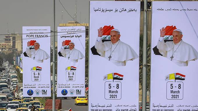 Papst hält trotz neuer Gewalt im Irak an seiner Reise fest