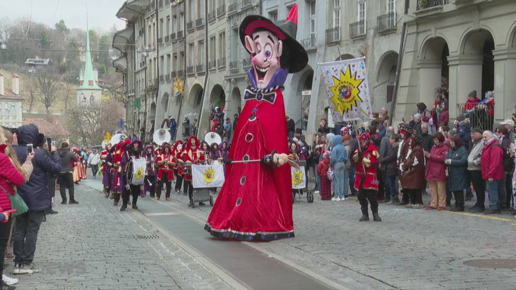 Krönender Abschluss der Berner Fasnacht