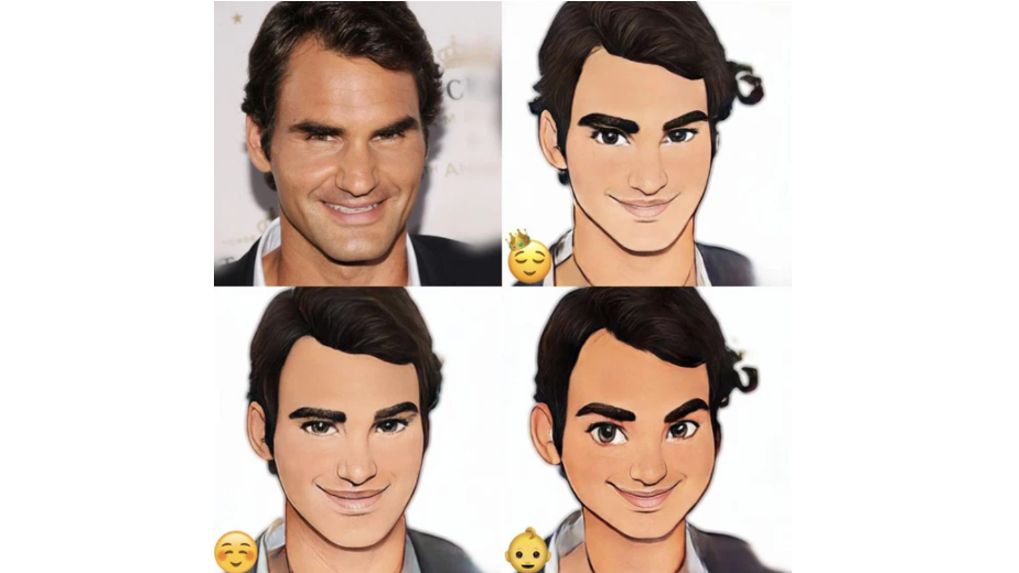 Voilà Al Artist - Roger Federer