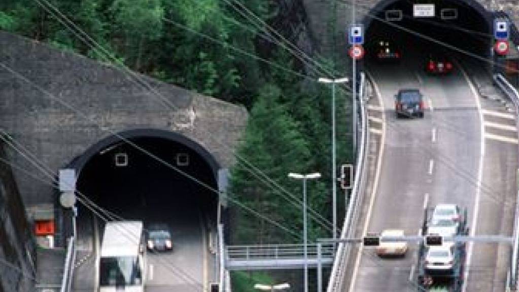 Die A2 zwischen Amsteg und Göschenen wird saniert. (Archivbild)