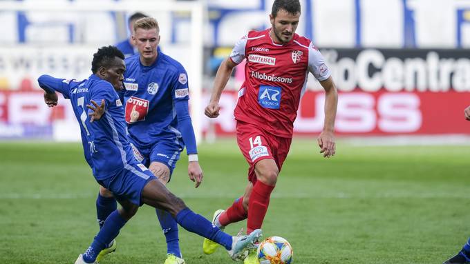 Der FCL schlägt in der Swissporarena Sion