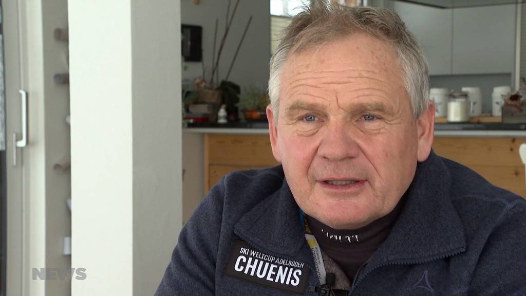 Hans Pieren ein letztes Mal verantwortlich für die Pisten des Adelboden-Weltcup