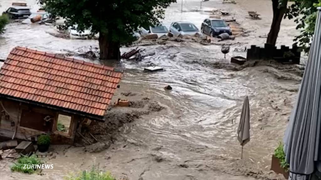 Sturzflut im Emmental