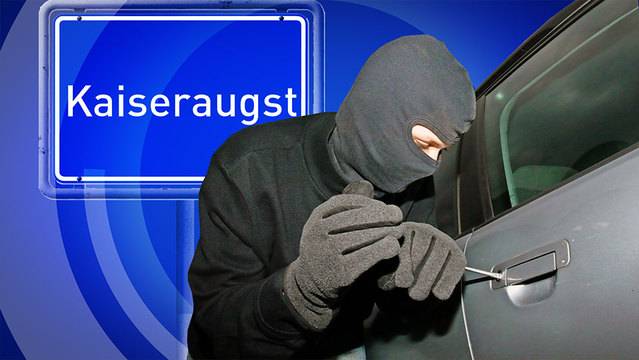 Autoknacker in Kaiseraugst