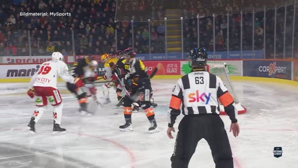 SCB und EHC Biel im Kampf um Playoffs