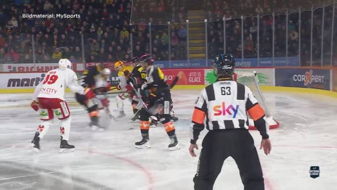 SCB und EHC Biel im Kampf um Playoffs