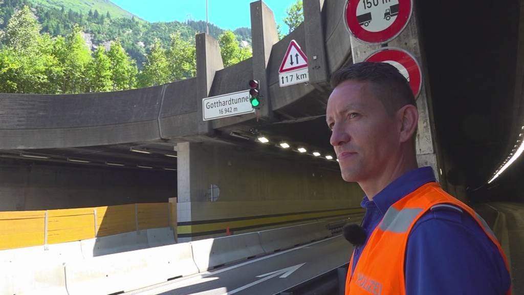 Die Gotthard-Ferienroute: Auf Patrouille mit der Polizei