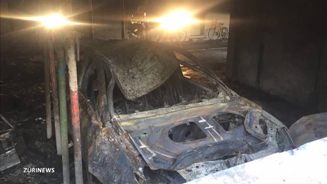 Über 100`000 Franken Schaden nach Tiefgaragen-Brand