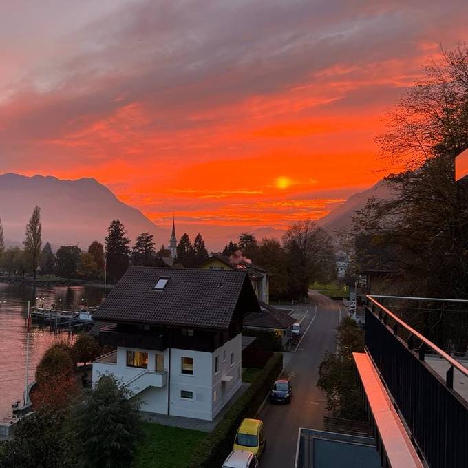 Die schönsten Sonnenuntergänge der Zentralschweiz