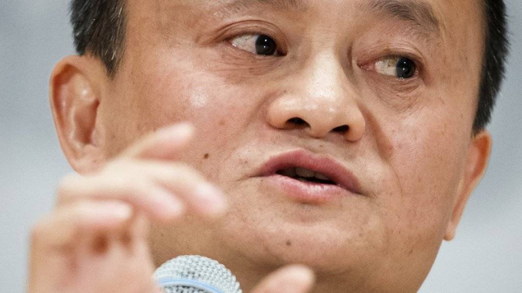 Will hoch hinaus: Alibaba-Chef und - Gründer Jack Ma. (Archiv)