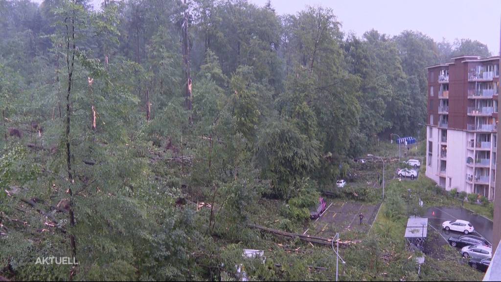 Unwetter: Hochwasseralarm im Sendegebiet und grosse Schäden in Zürich