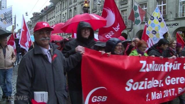 1.-Mai-Marsch in Bern