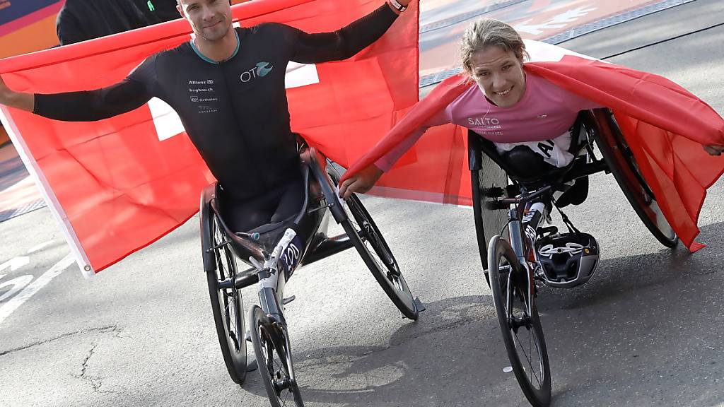Marcel Hug und Catherine Debrunner waren auch in Oita nicht zu schlagen (Archivbild)