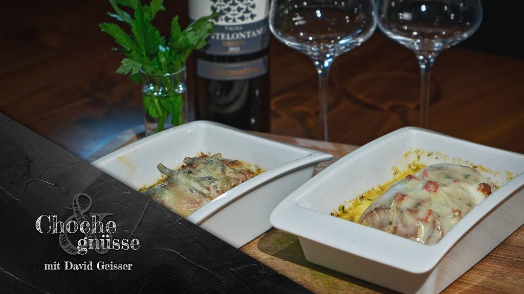 Kalbsfilet mit Gorgonzola 