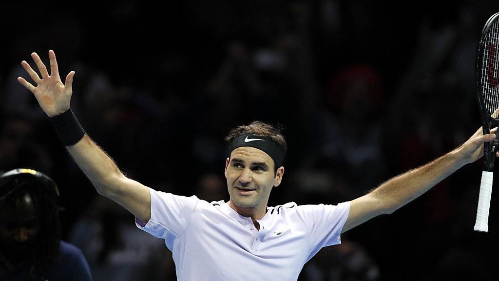 Kann er auch heute jubeln? Die Bedingungen in London kommen Roger Federer entgegen