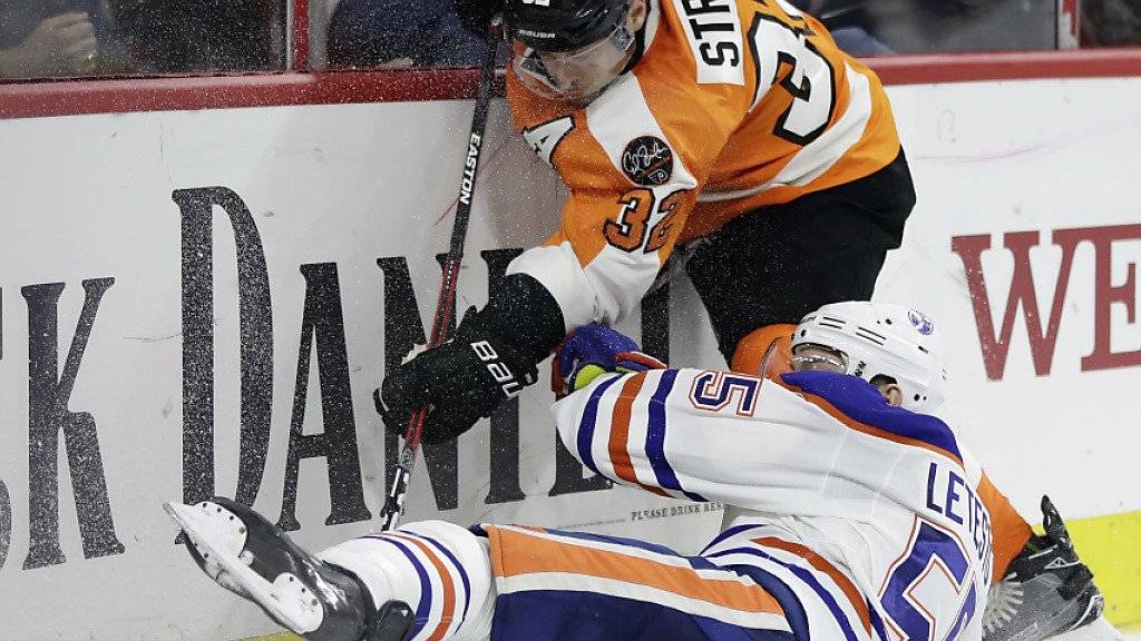 Mark Streit (oben) steht den Philadelphia Flyers verletzungsbedingt rund zwei Wochen nicht zur Verfügung