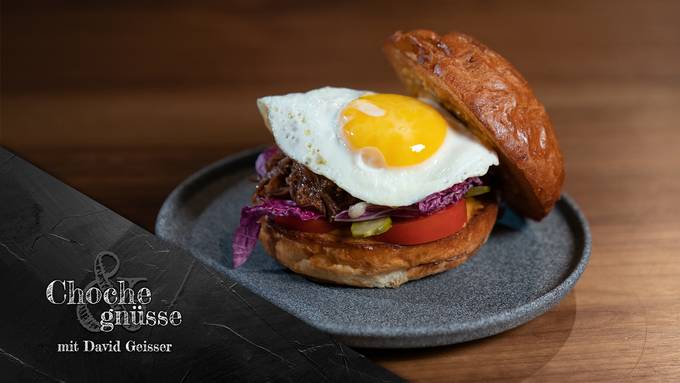 David Geisser Pulled-Beef-Burger