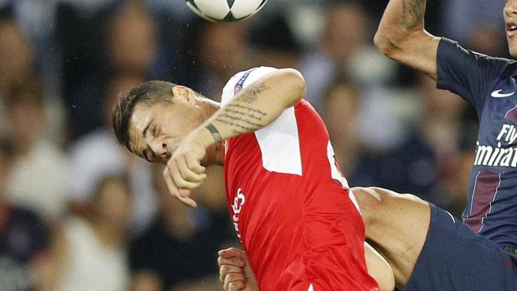 Granit Xhaka wurde bei Arsenal erst nach 71 Minuten eingewechselt