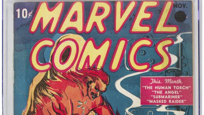 Erster Marvel-Comic für Rekordsumme versteigert