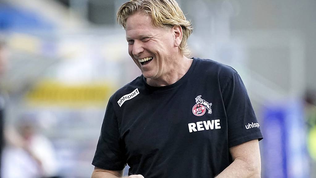 Der 1. FC Köln plant langfristig mit Trainer Markus Gisdol
