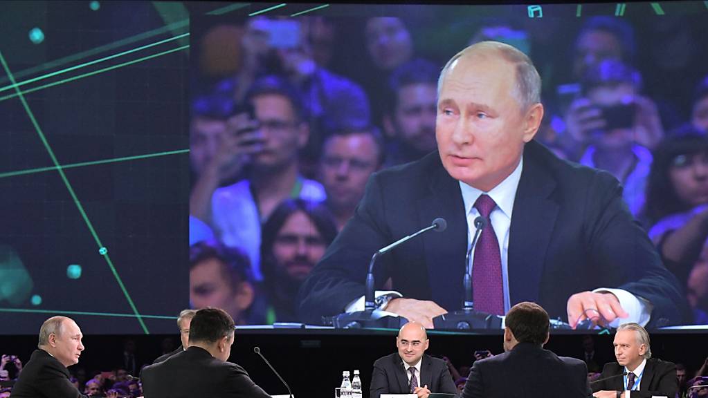 Russland soll nach den Worten von Staatschef Putin bei der Entwicklung künstlicher Intelligenz weltweit führend sein.