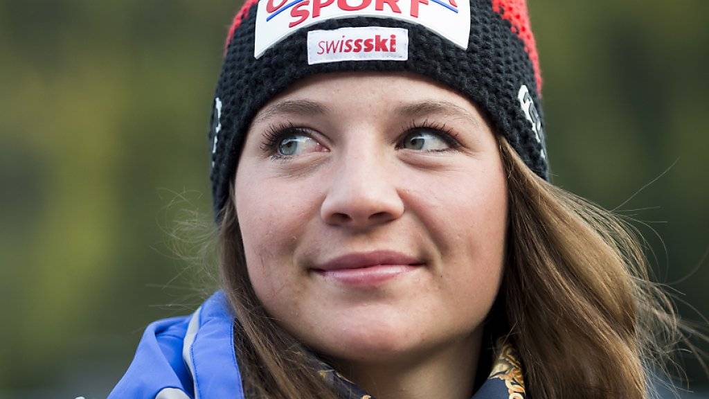 Die 20-jährige Schwyzerin Jasmina Suter gewann in Sotschi ihre erste Medaille an Junioren-Weltmeisterschaften