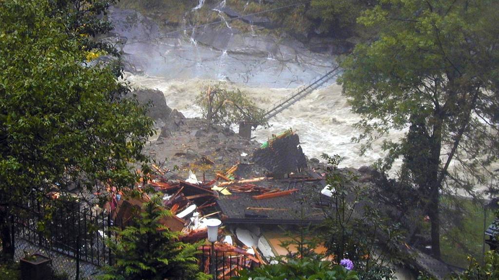 Unwetter auf der Alpensüdseite