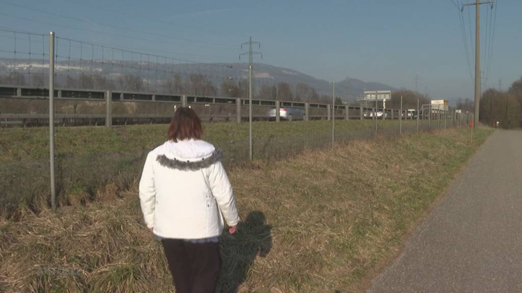 Unfall miterlebt: Sarah Pfister kann auf der A1 gerade noch rechtzeitig bremsen