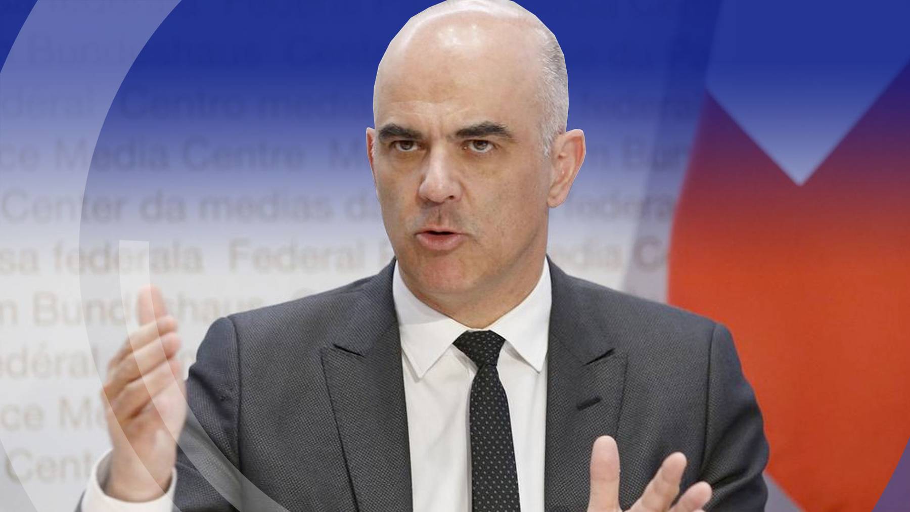 Alain Berset vergleicht die Omikron Variante mit einer Erkältung