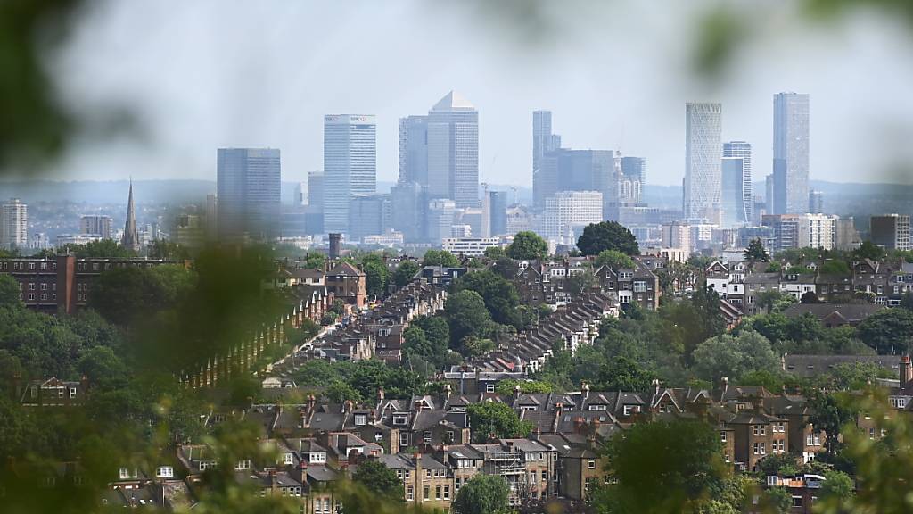 Bessere Aussichten für England: In Grossbritannien ist die Teuerung im Juli zurückgegangen. Statistiker machten dafür vor allem fallende Preise für Gas und Elektrizität verantwortlich. (Archivbild)