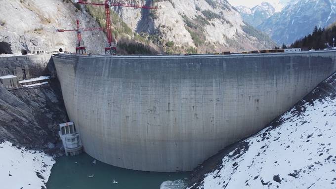 Wasser marsch! Stausee im Calfeisental wird wieder gefüllt