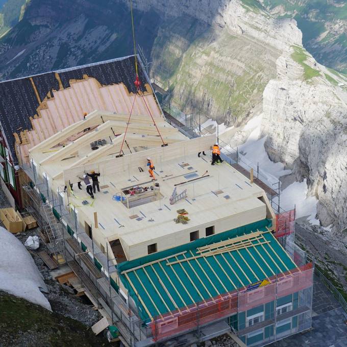 Alter Säntis hat ein neues Dach