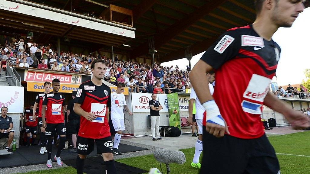 Wie lange noch muss der FC Aarau im altehrwürdigen Brügglifeld spielen?