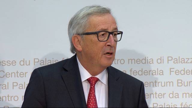 Juncker zu Besuch in Bern